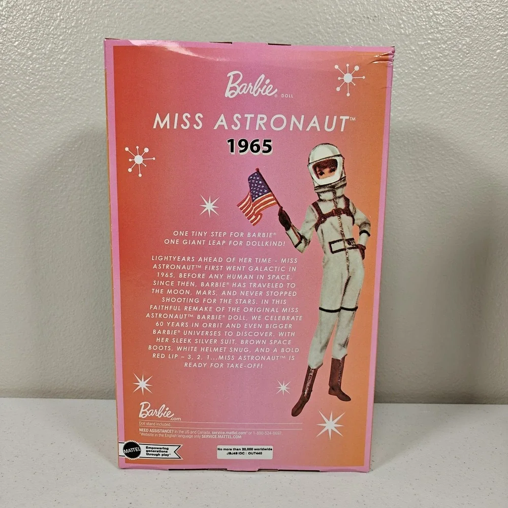 Barbie Signature 60th Anniversary 1965 MISS ASTRONAUT Retro Exclusive Doll JBJ48